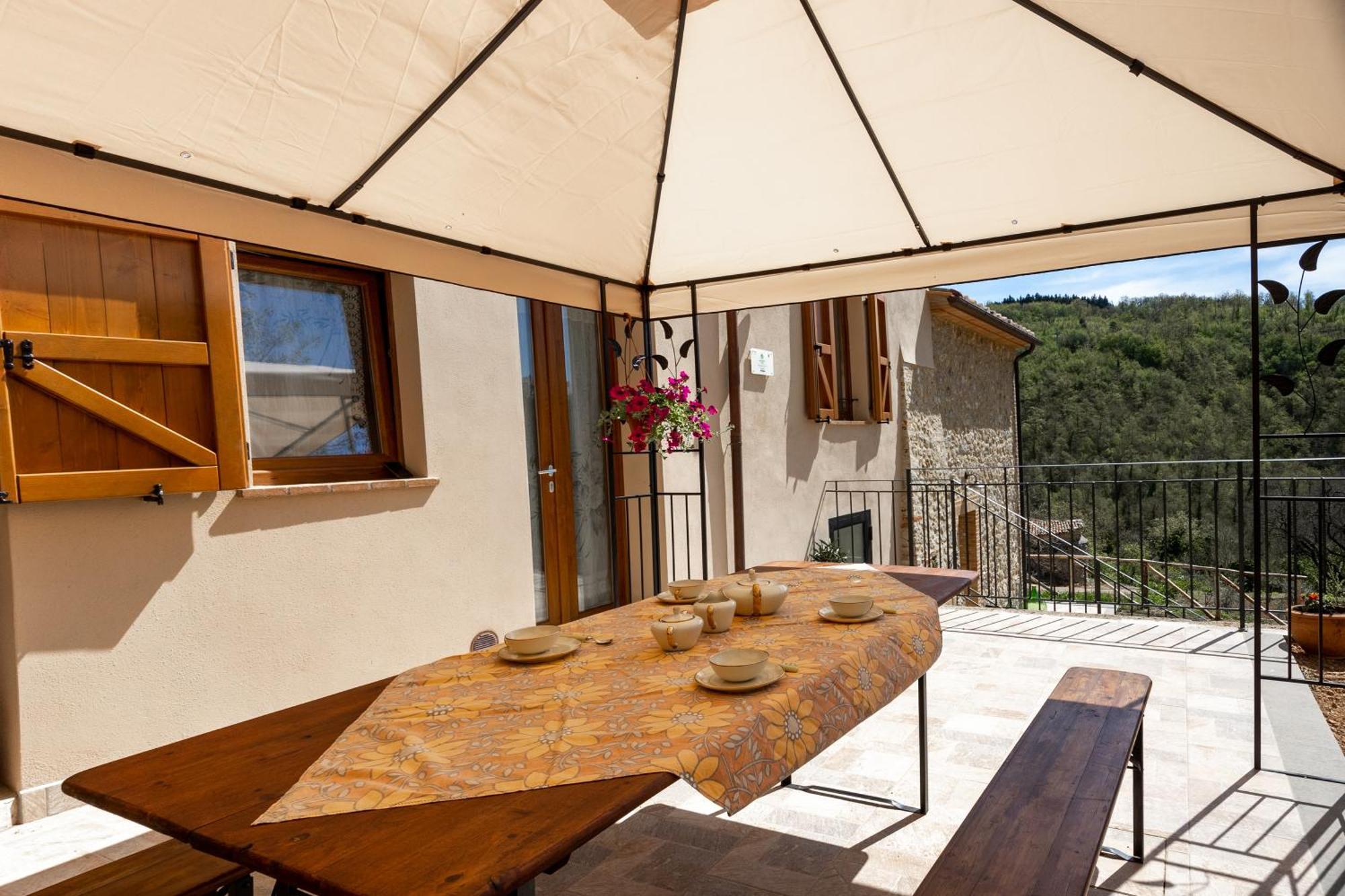 Podere Del Ciacchi Among Tuscany Greenery - Happy Rentals Montieri Esterno foto