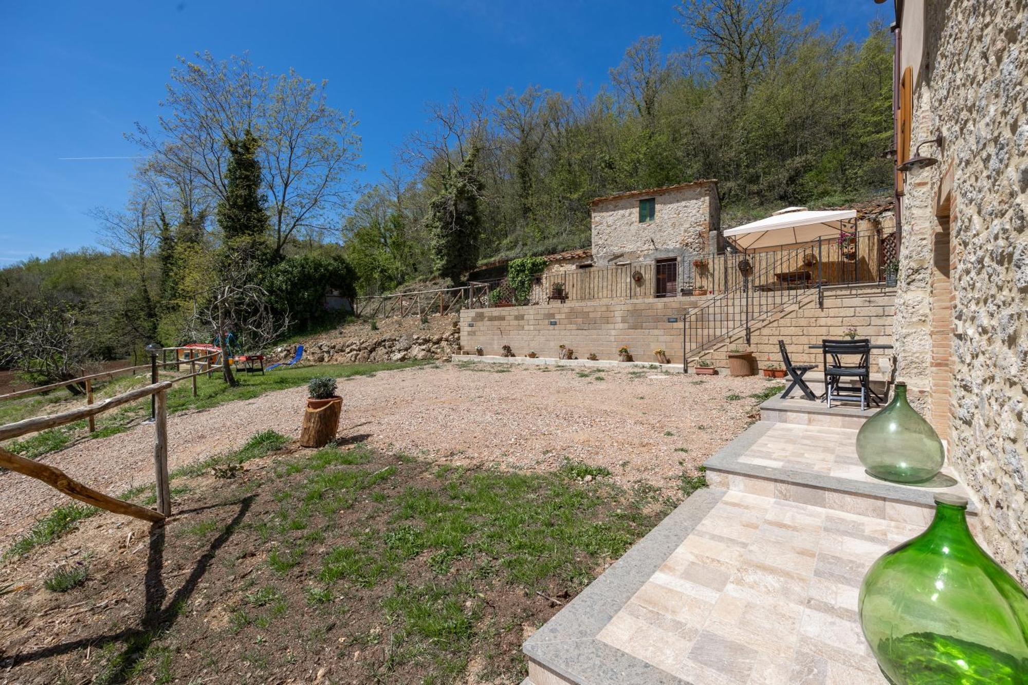 Podere Del Ciacchi Among Tuscany Greenery - Happy Rentals Montieri Esterno foto